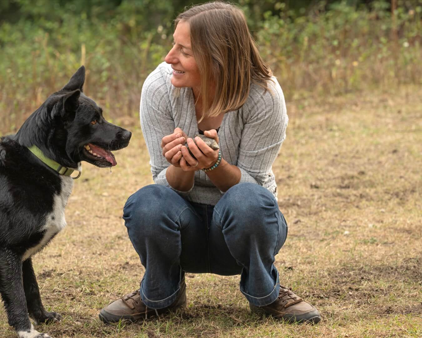 Allison and her dog